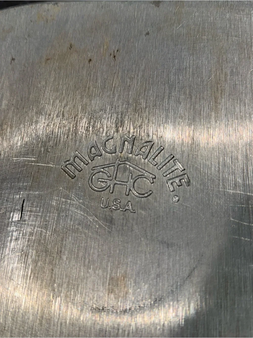 Magnalite vintage GHC 17 qt roaster rare XL aluminum pot + lid Sidney O original